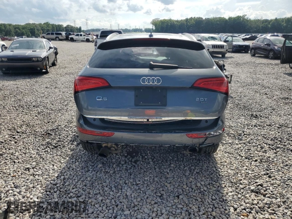 2015 Audi Q5 Premium Plus with VIN WA1LFAFP2FA036629, listed as a Copart auction lot 60836255 with 105,753 mi miles and Salvage title. Bid and sale history available at DreamBid. Image 6.