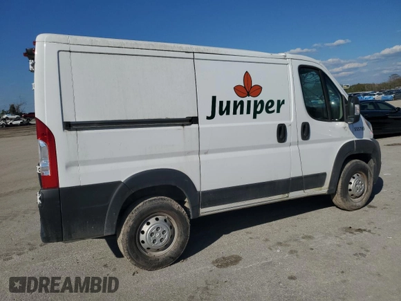 2019 Ram ProMaster Cargo with VIN 3C6TRVNGXKE555769, listed as a Copart auction lot 46925365 with 65,051 mi miles and Clean Title. Bid and sale history available at DreamBid. Image 3.