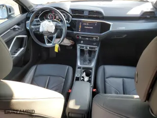 2020 Audi Q3 Premium Plus with VIN WA1BECF36L1104966, listed as a Copart auction lot 87072574 with 30,949 mi miles and Salvage Title. Bid and sale history available at carsss.com. Image 8.