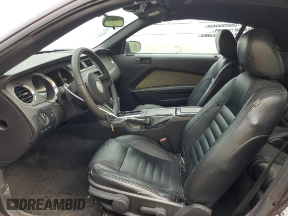 2011 Ford Mustang V6 with VIN 1ZVBP8EM8B5129301, listed as a Copart auction lot 56668885 with Not provided miles and Non repairable. Bid and sale history available at DreamBid. Image 7.