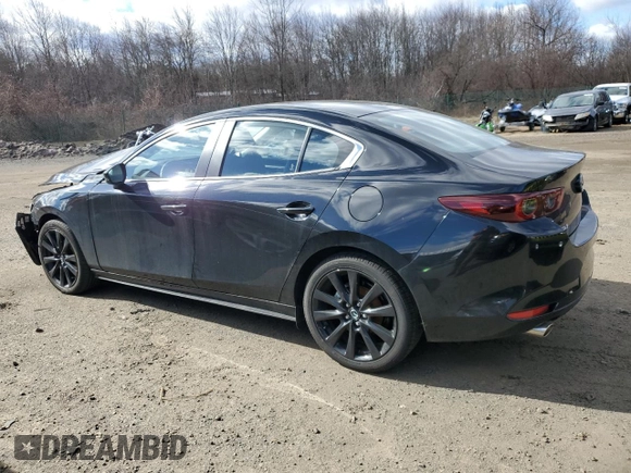 2025 Mazda 3 S Select Sport with VIN JM1BPABM7S1760319, listed as a Copart auction lot 48072345 with 3,558 mi miles and Clean Title. Bid and sale history available at DreamBid. Image 2.