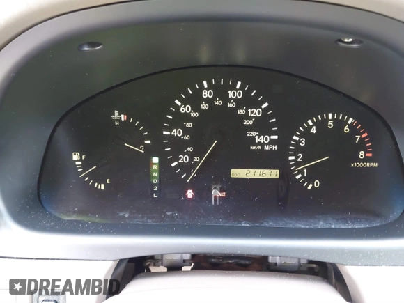 2003 Lexus RX 300 with VIN JTJHF10UX30302018, listed as a IAAI auction lot 41750862 with 211,671 mi miles and . Bid and sale history available at DreamBid. Image 7.