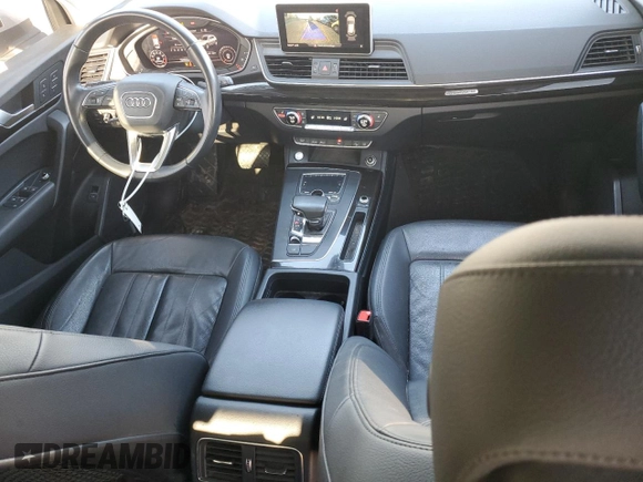 2018 Audi Q5 Premium Plus with VIN WA1BNAFY5J2057257, listed as a Copart auction lot 51499595 with 125,022 mi miles and Clean Title. Bid and sale history available at carsss.com. Image 8.