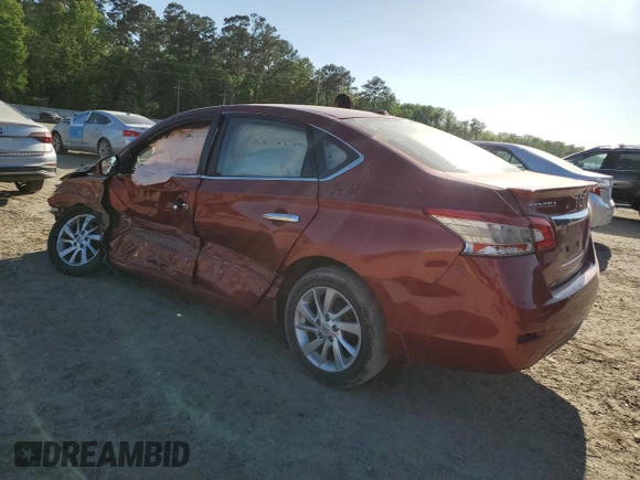 2015 Nissan Sentra SV with VIN 3N1AB7AP0FY330175, listed as a Copart auction lot 52006785 with Not Provided miles and Salvage Title. Bid and sale history available at DreamBid. Image 2.