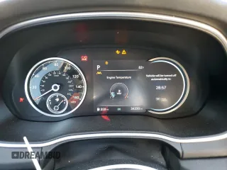 2022 Genesis GV80 Advanced Plus with VIN KMUHCESC4NU075604, listed as a Copart auction lot 81879594 with 34,330 mi miles and Salvage title. Bid and sale history available at DreamBid. Image 9.