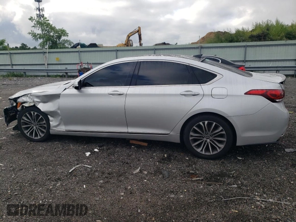 2015 Hyundai Genesis 3.8L with VIN KMHGN4JE8FU100183, listed as a Copart auction lot 67677473 with 71,378 mi miles. Bid and sale history available at carsss.com. Image 2.