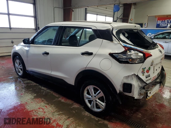 2019 Nissan Kicks S with VIN 3N1CP5CU4KL561427, listed as a Copart auction lot 52335125 with 34,035 mi miles and Salvage Title. Bid and sale history available at DreamBid. Image 2.