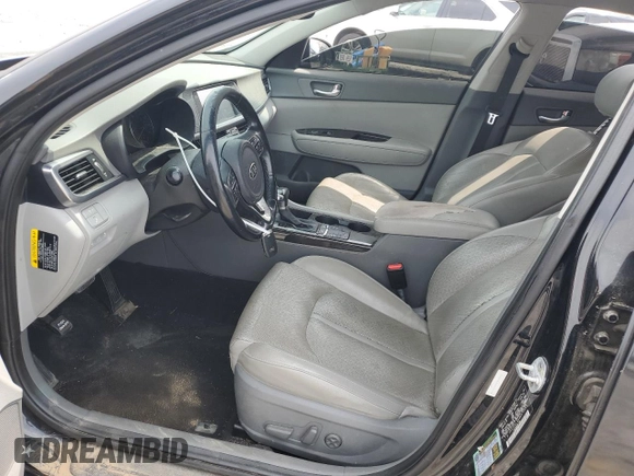 2016 Kia Optima EX with VIN 5XXGU4L36GG074645, listed as a Copart auction lot 53201155 with 126,111 mi miles and Salvage Title. Bid and sale history available at carsss.com. Image 7.