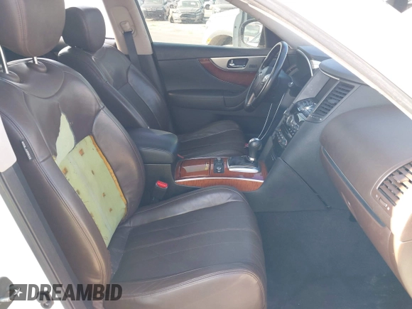 2012 Infiniti FX with VIN JN8AS1MUXCM122268, listed as a IAAI auction lot 42139233 with 158,338 mi miles. Bid and sale history available at carsss.com. Image 5.