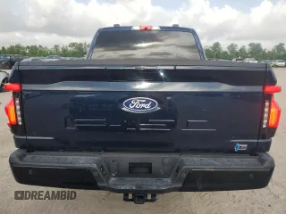 2024 Ford F-150 Lightning Flash with VIN 1FT6W3L7XRWG19735, listed as a Copart auction lot 54361215 with 7,764 mi miles and Salvage Title. Bid and sale history available at DreamBid. Image 6.