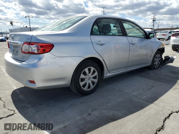 2011 Toyota Corolla L with VIN JTDBU4EEXBJ089291, listed as a Copart auction lot 51497715 with 200,414 mi miles and Salvage Title. Bid and sale history available at carsss.com. Image 3.