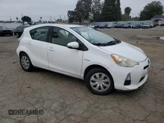 2012 Toyota Prius One with VIN JTDKDTB34C1025133, listed as a Copart auction lot 55520635 with Not Provided miles and Salvage Title. Bid and sale history available at DreamBid. Image 4.