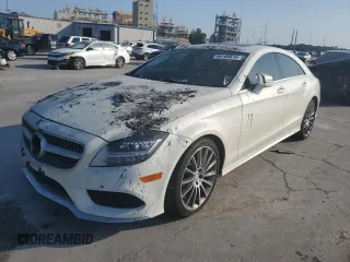 2016 Mercedes-Benz CLS with VIN WDDLJ6FB4GA159748, listed as a Copart auction lot 66160614 with 0 mi miles and Salvage Title. Bid and sale history available at carsss.com. Image 1.