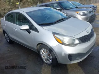 2012 Kia Rio LX with VIN KNADM4A31C6071650, listed as a IAAI auction lot 41704091 with 218,687 mi miles. Bid and sale history available at carsss.com. Image 1.