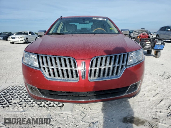 2012 Lincoln MKZ with VIN 3LNHL2GC3CR806369, listed as a Copart auction lot 49174065 with 63,490 mi miles and Salvage Title. Bid and sale history available at DreamBid. Image 5.