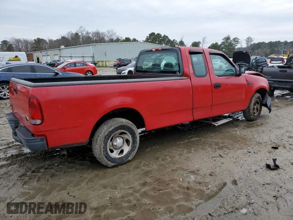 2003 Ford F-150 XL with VIN 1FTRX17W43NB33905, listed as a Copart auction lot 44441035 with 185,898 mi miles and Salvage Title. Bid and sale history available at carsss.com. Image 3.