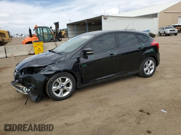 2014 Ford Focus SE with VIN 1FADP3K26EL452687, listed as a Copart auction lot 51339135 with 34,364 mi miles and Salvage Title. Bid and sale history available at carsss.com. Image 1.