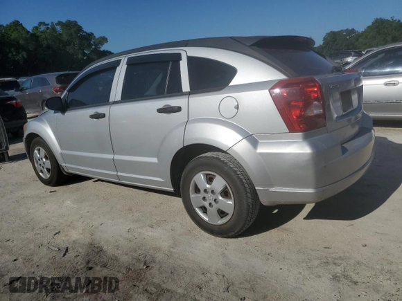 2007 Dodge Caliber with VIN 1B3HB28B07D111196, listed as a Copart auction lot 52488495 with 123,409 mi miles and Salvage Title. Bid and sale history available at DreamBid. Image 2.
