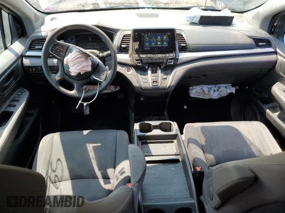 2020 Honda Odyssey EX with VIN 5FNRL6H5XLB032588, listed as a Copart auction lot 59366995 with 86,982 mi miles and Salvage title. Bid and sale history available at DreamBid. Image 8.