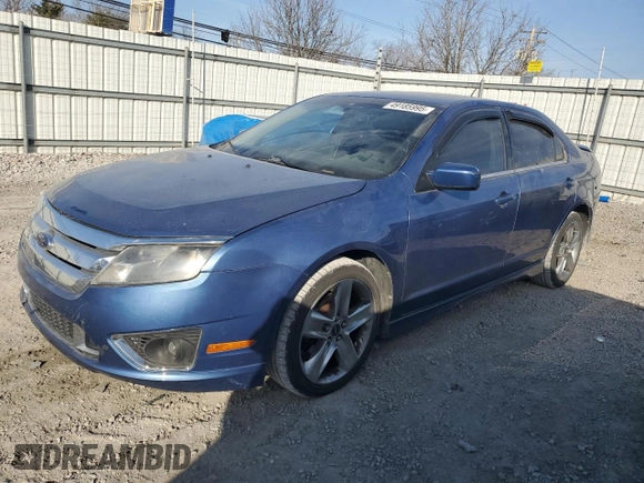 2010 Ford Fusion SPORT with VIN 3FAHP0KC7AR112758, listed as a Copart auction lot 49185995 with 131,012 mi miles and Salvage Title. Bid and sale history available at carsss.com. Image 1.