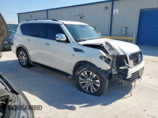 2019 Nissan Armada SL z VIN JN8AY2ND4K9085996, wystawiony jako Copart lot #51916125 z przebiegiem 125 050 mil mil oraz Szkoda całkowita • Salvage title. Historia ofert i sprzedaży dostępna na DreamBid. Obrazek 4.