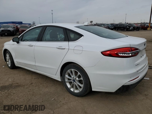 2020 Ford Fusion SE with VIN 3FA6P0HD3LR250467, listed as a Copart auction lot 43949205 with 50,592 mi miles and Salvage Title. Bid and sale history available at carsss.com. Image 2.