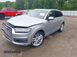 2018 Audi Q7 Prestige with VIN WA1VAAF77JD044305, listed as a IAAI auction lot 42119804 with 63,305 mi miles and . Bid and sale history available at DreamBid. Image 2.