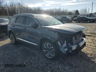 2023 Hyundai Santa Fe Calligraphy with VIN 5NMS54AL6PH657602, listed as a Copart auction lot 43072745 with 17,228 mi miles and Salvage Title. Bid and sale history available at carsss.com. Image 4.