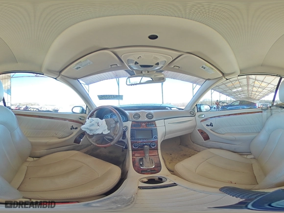 2009 Mercedes-Benz CLK-Class 3.5L with VIN WDBTK56FX9T108930, listed as a Copart auction lot 88475225 with 122,475 mi miles and Salvage Title. Bid and sale history available at carsss.com. Image 13.