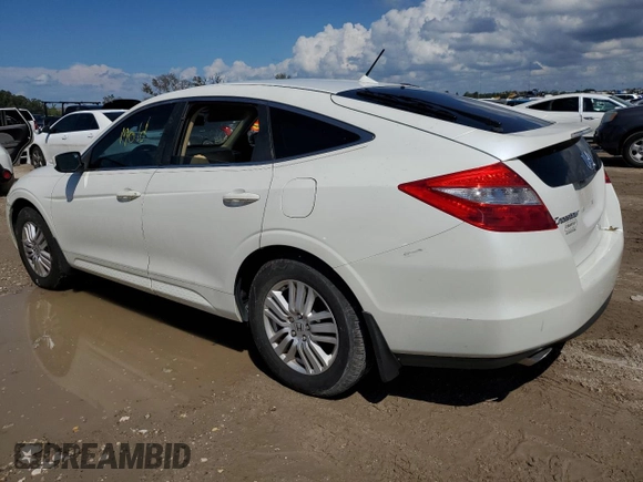 2012 Honda Crosstour EX-L with VIN 5J6TF3H53CL004005, listed as a Copart auction lot 73849554 with 0 mi miles and Salvage Title. Bid and sale history available at carsss.com. Image 2.
