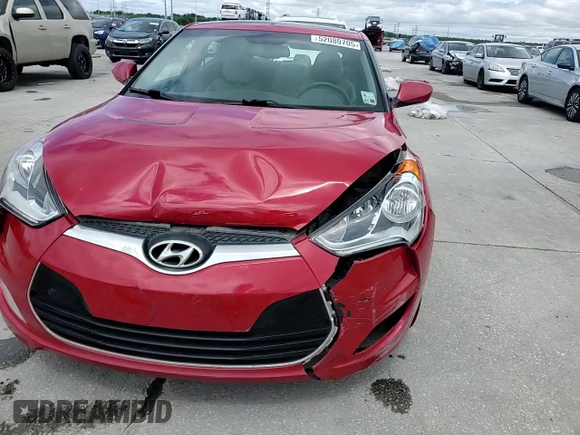 2013 Hyundai Veloster w/Gray Int with VIN KMHTC6AD4DU121925, listed as a Copart auction lot 52080705 with 88,601 mi miles and Salvage Title. Bid and sale history available at carsss.com. Image 12.