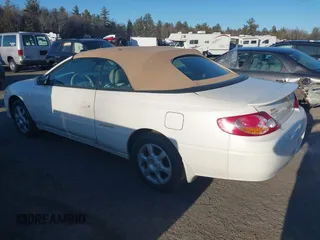 2002 Toyota Solara SE with VIN 2T1FF28P22C600209, listed as a IAAI auction lot 41633969 with 127,368 mi miles and . Bid and sale history available at DreamBid. Image 3.