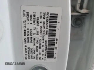 2013 Acura TSX Special Edition z VIN JH4CU2F86DC003787, wystawiony jako Copart lot #42200275 z przebiegiem Nie podano mil oraz Szkoda całkowita • Salvage title. Historia ofert i sprzedaży dostępna na DreamBid. Obrazek 12.