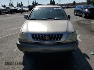 2002 Lexus RX 300 with VIN JTJHF10U020253961, listed as a Copart auction lot 75044084 with 209,552 mi miles and Salvage Title. Bid and sale history available at carsss.com. Image 5.