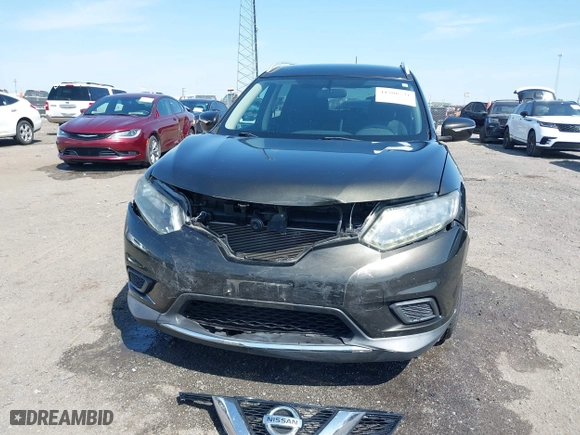 2015 Nissan Rogue S with VIN 5N1AT2MT9FC788825, listed as a IAAI auction lot 41900531 with 101,090 mi miles. Bid and sale history available at carsss.com. Image 12.
