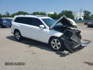 2017 Mercedes-Benz GLS 450 with VIN 4JGDF6EE6HA934415, listed as a Copart auction lot 62760175 with 64,527 mi miles and Salvage title. Bid and sale history available at DreamBid. Image 4.