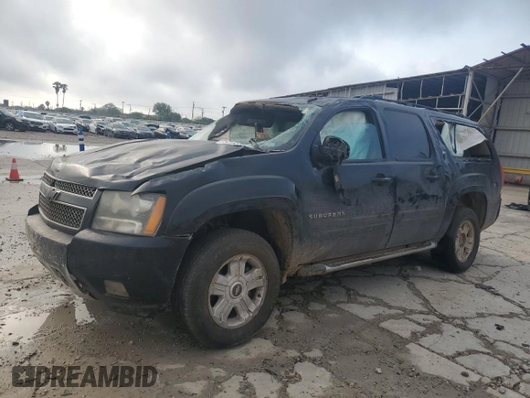 2011 Chevrolet Suburban LT with VIN 1GNSKJE38BR240348, listed as a Copart auction lot 54163335 with 263,030 mi miles and Salvage Title. Bid and sale history available at carsss.com. Image 1.