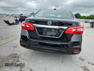 2018 Nissan Sentra SV with VIN 3N1AB7AP6JL622015, listed as a Copart auction lot 61285935 with 124,167 mi miles and Salvage title. Bid and sale history available at DreamBid. Image 6.