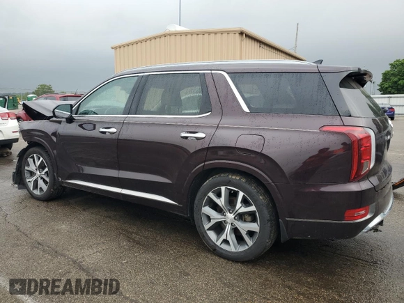 2020 Hyundai Palisade Limited with VIN KM8R5DHE0LU066511, listed as a Copart auction lot 58462025 with 97,295 mi miles and Salvage title. Bid and sale history available at DreamBid. Image 2.