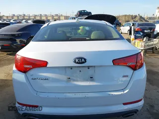 2013 Kia Optima LX with VIN KNAGM4A72D5362553, listed as a IAAI auction lot 42004593 with 127,918 mi miles. Bid and sale history available at carsss.com. Image 16.