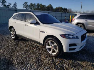 2017 Jaguar F-Pace 20d Premium with VIN SADCJ2BN2HA084928, listed as a Copart auction lot 42312535 with 105,047 mi miles and Clean Title. Bid and sale history available at DreamBid. Image 4.