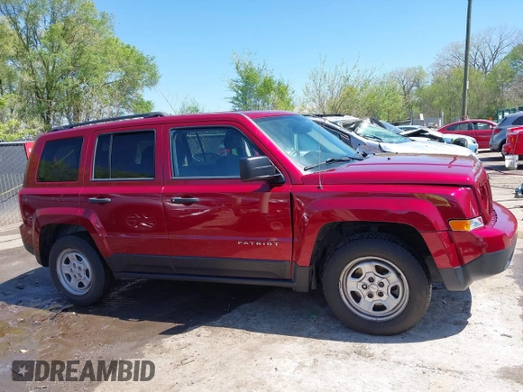 2016 Jeep Patriot Sport with VIN 1C4NJPBA1GD749488, listed as a IAAI auction lot 42039840 with 135,565 mi miles and . Bid and sale history available at DreamBid. Image 13.