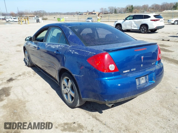 2007 Pontiac G6 GT with VIN 1G2ZH58N974256318, listed as a IAAI auction lot 41780431 with 202,994 mi miles. Bid and sale history available at carsss.com. Image 3.
