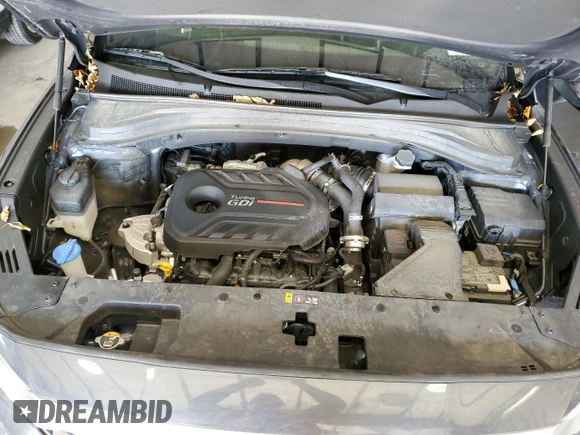 2020 Hyundai Santa Fe SEL with VIN 5NMS3CAA9LH293202, listed as a Copart auction lot 72715452 with 33,881 mi miles. Bid and sale history available at carsss.com. Image 12.