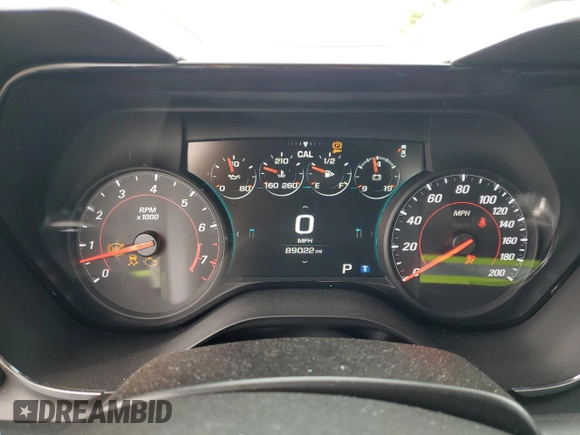2018 Chevrolet Camaro 2SS z VIN 1G1FH1R72J0174042, wystawiony jako Copart lot #51566455 z przebiegiem 89 022 mil mil oraz Szkody całkowita. Historia ofert i sprzedaży dostępna na DreamBid. Obrazek 9.