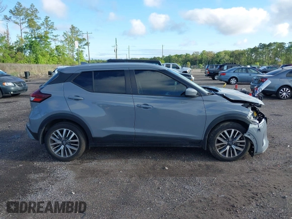 2023 Nissan Kicks SV with VIN 3N1CP5CV0PL534886, listed as a IAAI auction lot 41963040 with 20,841 mi miles. Bid and sale history available at carsss.com. Image 13.