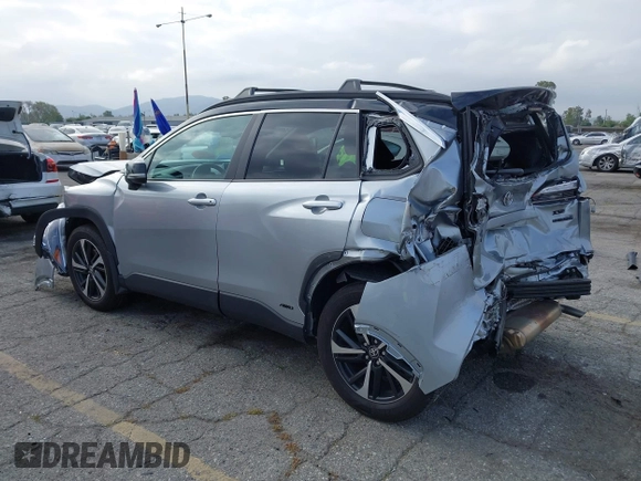 2024 Toyota Corolla Cross Hybrid S with VIN 7MUFBABG2RV030377, listed as a IAAI auction lot 42103979 with 15,660 mi miles and . Bid and sale history available at DreamBid. Image 3.