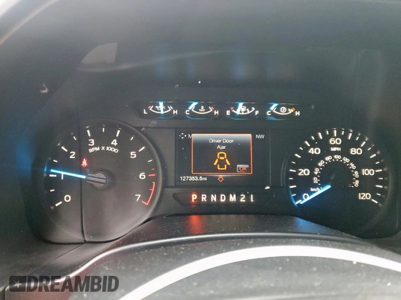 2017 Ford F-150 XL with VIN 1FTEW1CP8HKD16751, listed as a Copart auction lot 60303745 with 127,353 mi miles and Salvage title. Bid and sale history available at DreamBid. Image 9.