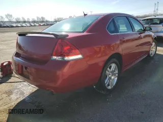 2015 Chevrolet Impala LT with VIN 2G1WB5E39F1134077, listed as a Copart auction lot 49036125 with 182,726 mi miles and Salvage Title. Bid and sale history available at DreamBid. Image 3.