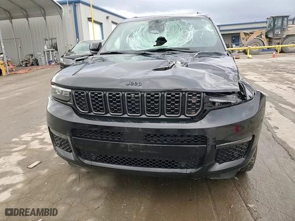 2023 Jeep Grand Cherokee L Summit with VIN 1C4RJKEG3P8846527, listed as a Copart auction lot 43654505 with 24,964 mi miles and Salvage Title. Bid and sale history available at carsss.com. Image 15.
